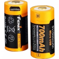 Аккумулятор 16340 Fenix 700 mAh Li-ion с разъемом для USB купить в Челябинске