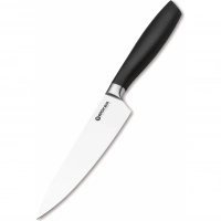 Кухонный нож шефа Bker Core Professional Chef’s Knife, 160 мм, сталь X50CrMoV15, рукоять пластик купить в Челябинске