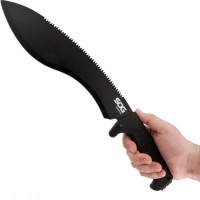 Мачете SOGfari Kukri Machete MC11, сталь 3Cr13, рукоять резина купить в Челябинске