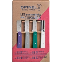 Набор ножей Opinel Les Essentiels Art deco, нержавеющая сталь, (4 шт) купить в Челябинске