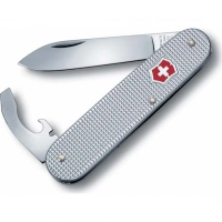 Нож перочинный Victorinox Alox Bantam, сталь X50CrMoV15, рукоять 6061 T-6 Aluminium, серый купить в Челябинске