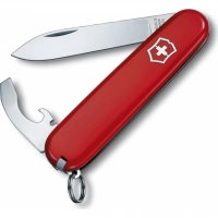 Нож перочинный Victorinox Bantam, сталь X55CrMo14, рукоять Cellidor®, красный купить в Челябинске