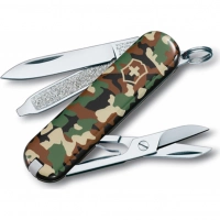 Нож перочинный Victorinox Classic, сталь X55CrMo14, рукоять Cellidor®, камуфляж купить в Челябинске