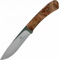 Нож с фиксированным клинком Arno Bernard Buffalo, сталь N690, рукоять Spalted Maple купить в Челябинске