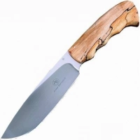 Нож с фиксированным клинком Arno Bernard Hippo, сталь N690, рукоять Spalted Maple купить в Челябинске