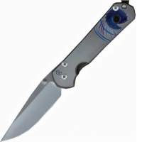 Нож складной Chris Reeve Large Sebenza 21 Unique Graphics-2, сталь CPM S35VN, рукоять титан купить в 