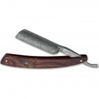 Опасная бритва Boker Damascus Curly Birch 6/8, сталь дамаск, рукоять коричневая береза купить в Челябинске