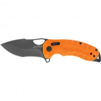 Складной нож SOG Kiku XR LTE Orange, сталь CTS-XHP, рукоять G10/Carbon fiber купить в Челябинске