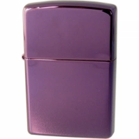 Зажигалка ZIPPO Abyss Classic, латунь с покрытием, фиолетовый, глянцевая, 36х12×56 мм купить в Челябинске