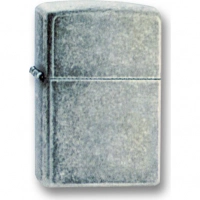 Зажигалка ZIPPO Antique Silver Plate, латунь с покрытием ™Plate, серебристый, матовая, 36х12×56 мм купить в Челябинске