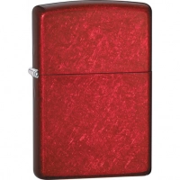 Зажигалка ZIPPO Classic с покрытием Candy Apple Red™, латунь/сталь, красная, глянцевая, 36x12x56 мм купить в Челябинске