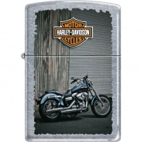 Зажигалка ZIPPO Harley-Davidson® Байк, с покрытием Street Chrome™, латунь/сталь, серебристая, 36x12x56 мм купить в Челябинске